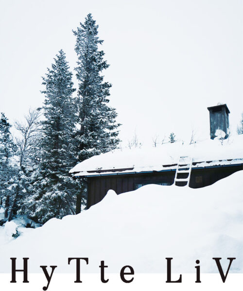 hytta buried in snow around oslo